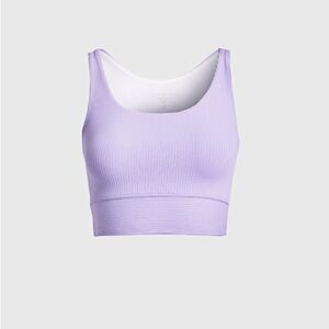 Year of Ours Ribbed Sports Bra Lavender